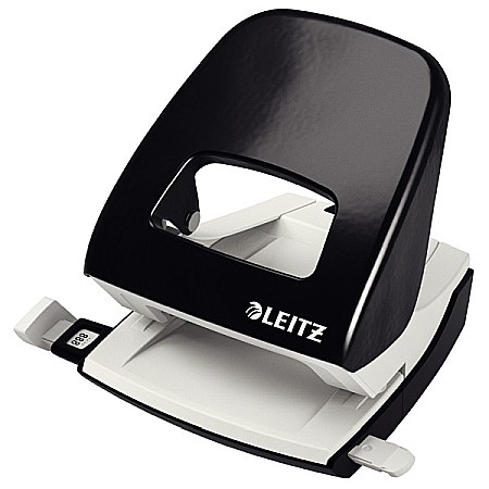 Perforator metalic LEITZ 5008 NeXXt Series, 30 coli - negru