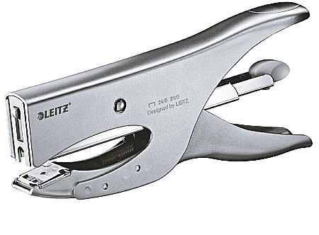 Capsatoare si capse - Capsator LEITZ 5549 tip cleste, 40 coli - argintiu