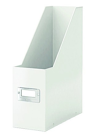Suporti pentru cataloage - Suport vertical LEITZ Click & Store pentru documente, carton laminat - alb