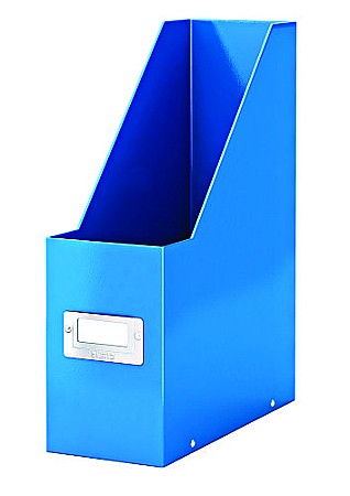 Suporti pentru cataloage - Suport vertical LEITZ Click & Store pentru documente, carton laminat - albastru