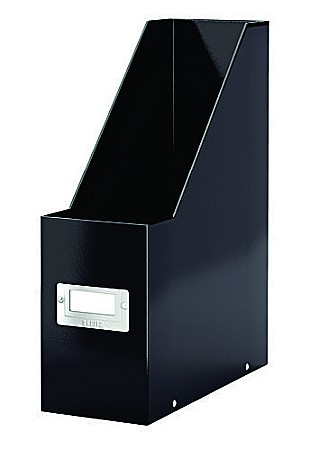 Suporti pentru cataloage - Suport vertical LEITZ Click & Store pentru documente, carton laminat - negru
