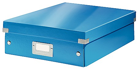 Cutii de arhivare - Cutie LEITZ Organizer Click & Store medie - albastru