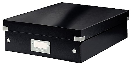 Cutii de arhivare - Cutie LEITZ Organizer Click & Store medie - negru