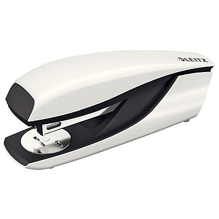 Capsatoare si capse - Capsator metalic, LEITZ WOW 5502 NeXXt Series, cutie, 30 coli - alb perla