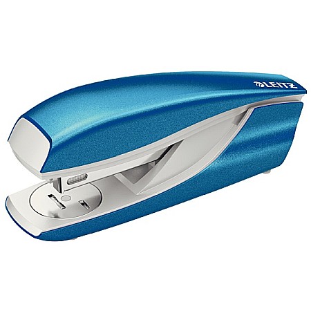 Capsatoare si capse - Capsator metalic, LEITZ WOW 5502 NeXXt Series, cutie, 30 coli - albastru metalizat