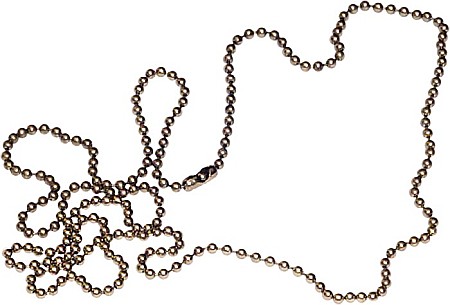 Ecusoane si accesorii - Lantisor pentru ecusoane, 90 cm, 100/cut, OPUS