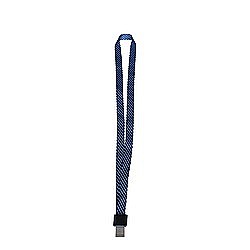 Ecusoane si accesorii - Lanyard textil, 15mm latime,clip metal, KEJEA - negru