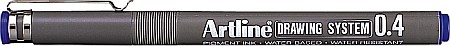 Markere pentru desen - Marker pentru desen tehnic ARTLINE, varf fetru 0.4mm - albastru
