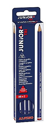 Creioane - Creion cu corp triunghiular, ALPINO Tri - duritate HB