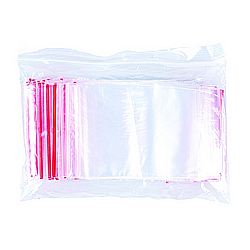 Folie protectie documente - Pungi plastic cu fermoar pt sigilare, 70x100mm, 40microni, 100buc/set, Office Products-transparente