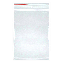 Organizare si arhivare - Pungi plastic cu fermoar pt sigilare, 80x120mm, 40microni, 100buc/set, Office Products-transparente