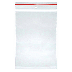 Folie protectie documente - Pungi plastic cu fermoar pt sigilare, 100x200mm, 40microni, 100buc/set, Office Products-transparente