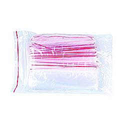 Folie protectie documente - Pungi plastic cu fermoar pt sigilare, 150x200mm, 40microni, 100buc/set, Office Products-transparente