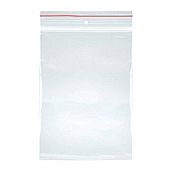 Folie protectie documente - Pungi plastic cu fermoar pt sigilare, 160x160mm, 40microni, 100buc/set, Office Products-transparente