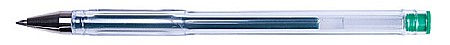 Pix transparent cu gel, varf 0.7mm, Office Products - verde