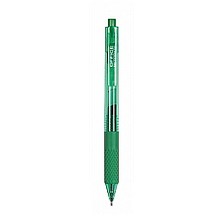 Pixuri cu gel - Pix cu gel, mecanism retractabil, rubber grip, 0.5 mm, Office Products - verde
