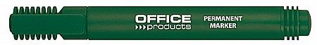 Markere permanente - Permanent marker, varf rotund, corp plastic, Office Products - verde