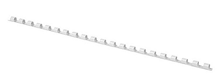 Inele plastic 6 mm, max 25 coli,100buc/cut, Office Products - alb