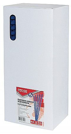 Aparate de indosariere si accesorii - Inele plastic 14 mm, max 115 coli, 100buc/cut, Office Products - albastru