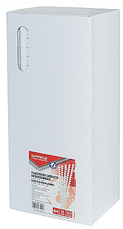 Aparate de indosariere si accesorii - Inele plastic 14 mm, max 115 coli, 100buc/cut, Office Products - alb