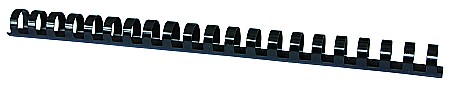 Aparate de indosariere si accesorii - Inele plastic 19 mm, max 175 coli, 100buc/cut Office Products - negru