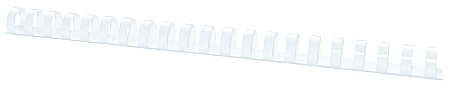 Aparate de indosariere si accesorii - Inele plastic 19 mm, max 175 coli, 100buc/cut Office Products - alb