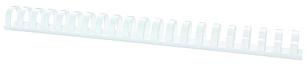 Aparate de indosariere si accesorii - Inele plastic 25 mm, max 240 coli, 50buc/cut Office Products - alb