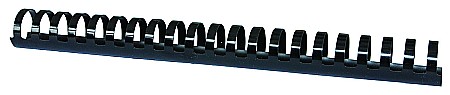 Aparate de indosariere si accesorii - Inele plastic 28 mm, max 270 coli, 50buc/cut Office Products - negru
