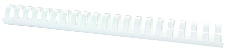 Aparate de indosariere si accesorii - Inele plastic 28 mm, max 270 coli, 50buc/cut Office Products - alb