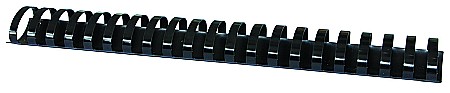 Aparate de indosariere si accesorii - Inele plastic 38 mm, max 350 coli, 50buc/cut Office Products - negru