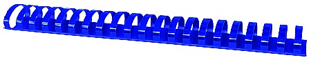 Aparate de indosariere si accesorii - Inele plastic 45 mm, max 440 coli, 50buc/cut Office Products - albastru