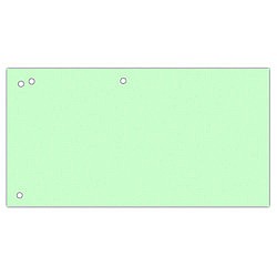 Separatoare carton pentru biblioraft, 190 g/mp, 105 x 240mm, 100/set, Office Products Duo - verde