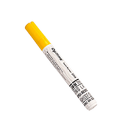 Instrumente de scris - Marker cu vopsea Optima Paint 3710, varf rotund 4.5mm, grosime scriere 2-3mm - galben