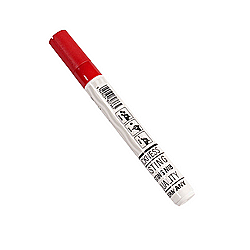 Markere cu vopsea - Marker cu vopsea Optima Paint 3710, varf rotund 4.5mm, grosime scriere 2-3mm - rosu