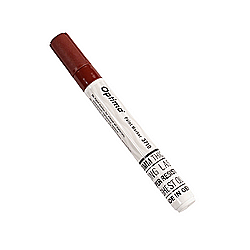 Instrumente de scris - Marker cu vopsea Optima Paint 3710, varf rotund 4.5mm, grosime scriere 2-3mm - maro