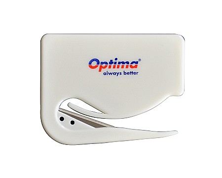 Foarfeci - Cutit pentru corespondenta Optima, lama SK5, ABS - alb