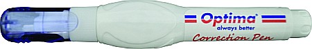 Corectoare - Stilou corector 7 ml, varf metalic, Optima