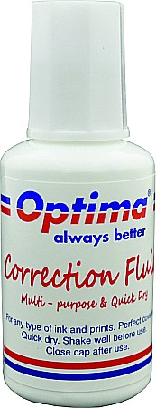 Corectoare - Fluid corector 20ml, Optima