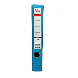 Organizare si arhivare - Biblioraft A4, plastifiat PP/paper, margine metalica, 50 mm, Optima Classic - sky blue
