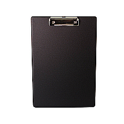 Clipboarduri pentru documente - Clipboard simplu A4, plastifiat PP, Optima - negru