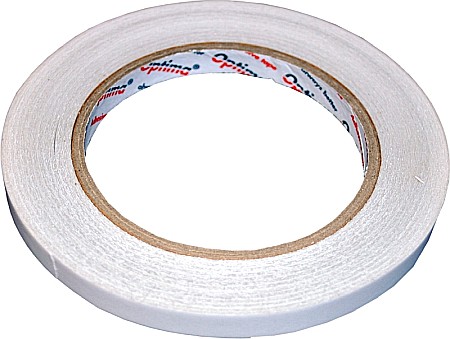 Banda adeziva - Banda dublu adeziva 9mm x 33 m, 90 microni, Optima