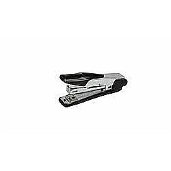Capsatoare si capse - Capsator metalic, 15 coli, capse 10/4, Optima MS15 - argintiu cu accesorii negre