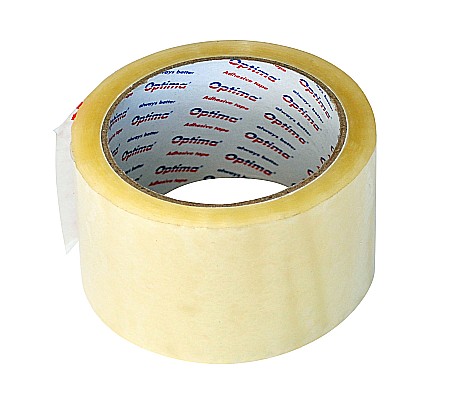 Banda adeziva - Banda adeziva 48mm x 66 y, 38 microni, Optima - transparent