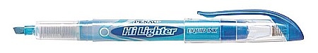 Textmarkere - Textmarker cu cerneala PENAC Liqliner, varf 1-4 mm - albastru