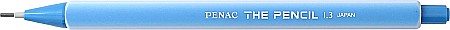 Instrumente de scris - Creion mecanic PENAC The Pencil, rubber grip, 1.3mm, varf plastic - corp albastru