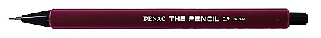 Instrumente de scris - Creion mecanic PENAC The Pencil, rubber grip, 0.9mm, varf plastic - corp bordeaux