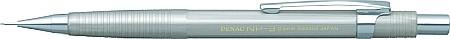 Creioane mecanice si rezerve - Creion mecanic profesional PENAC NP-3, 0.3mm, con metalic cu varf cilindric fix - corp argintiu