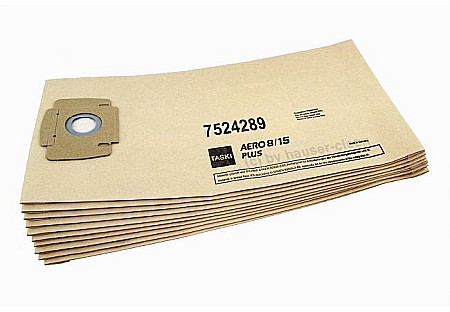 Aspiratoare si Echipamente spalare suprafete - Saci aspirator Taski Aero 8/15. Set 10 bucati.