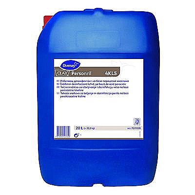 Detergenti Profesionali - Clax Personril 4KL5 20L - Înălbitor dezinfectant lichid, pe bază de acid peracetic pt rufe