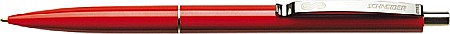 Pix SCHNEIDER K15, clema metalica, corp rosu - scriere rosie